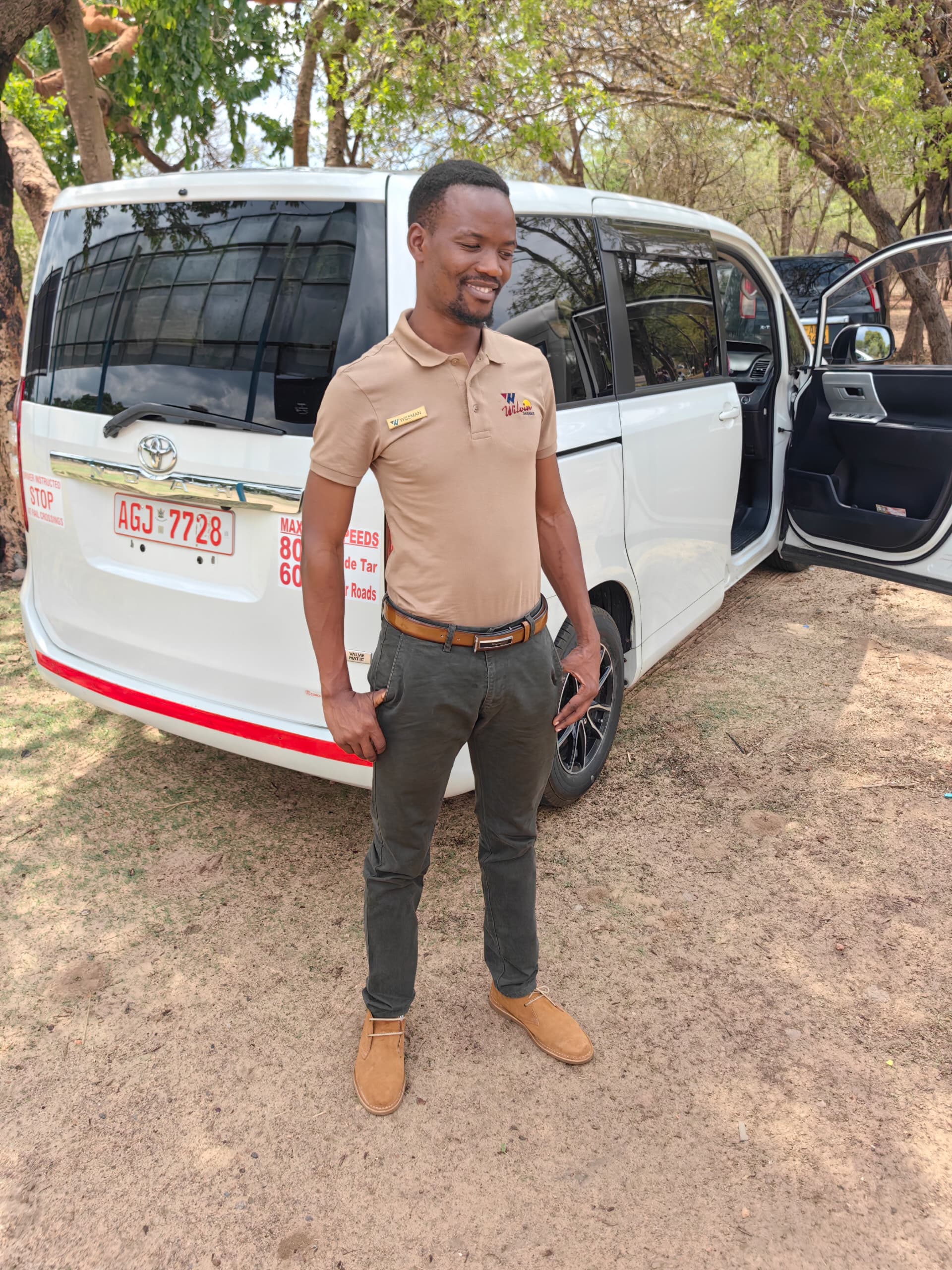 Safari Guide with Guests